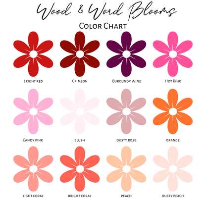 Single Wood Flower Bouquet (Florist's Choice)