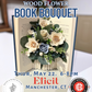 Brews & Blooms | Wood Flower Book Bouquet Workshop | Elicit Brewing