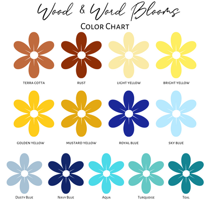 Single Wood Flower Bouquet (Florist's Choice)