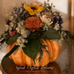 Wood Flower Pumpkin Arrangement Workshop | Taylor Brooke Winery