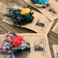Mini Wood & Dried Flower Bouquets