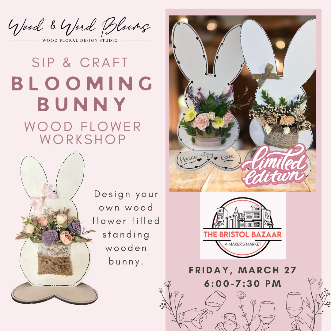 Limited Edition Blooming Bunny Workshop | Bristol Bazaar | March 27
