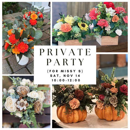 Private Party for Missy S